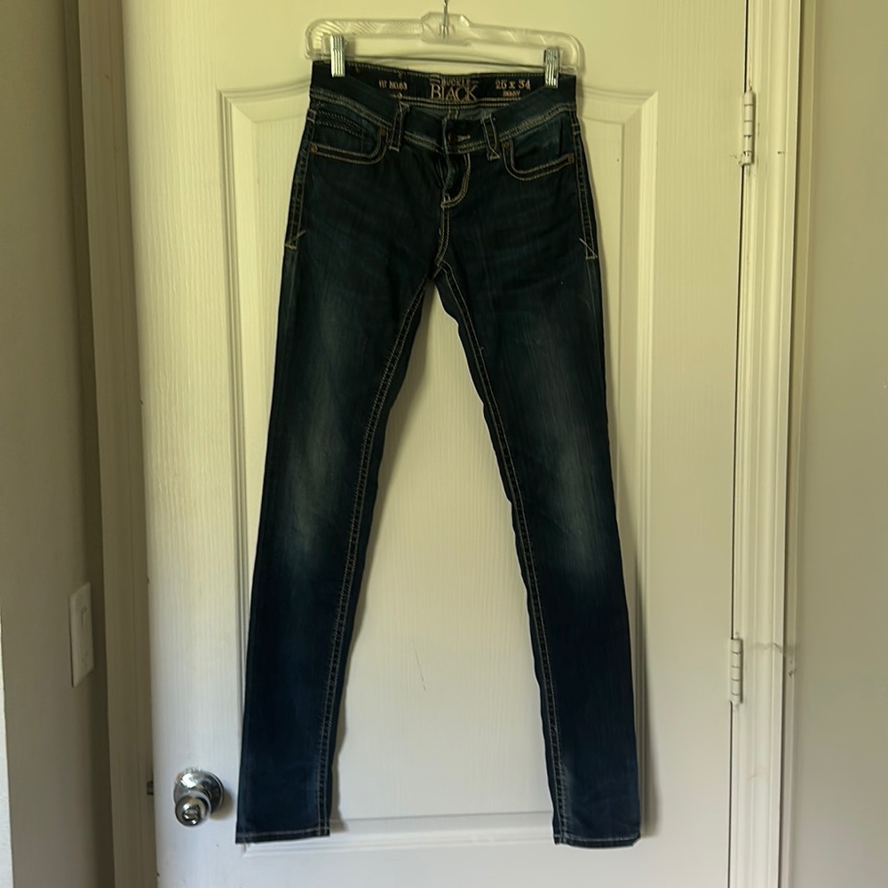 Buckle Black Fit no.53 Skinny Jeans 25x34